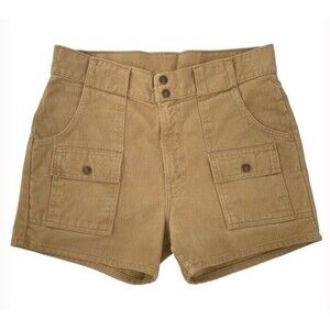 Levi’s SF 207 White Tab 70s Safari High Waist Denim Snap Pocket Shorts W33 RARE